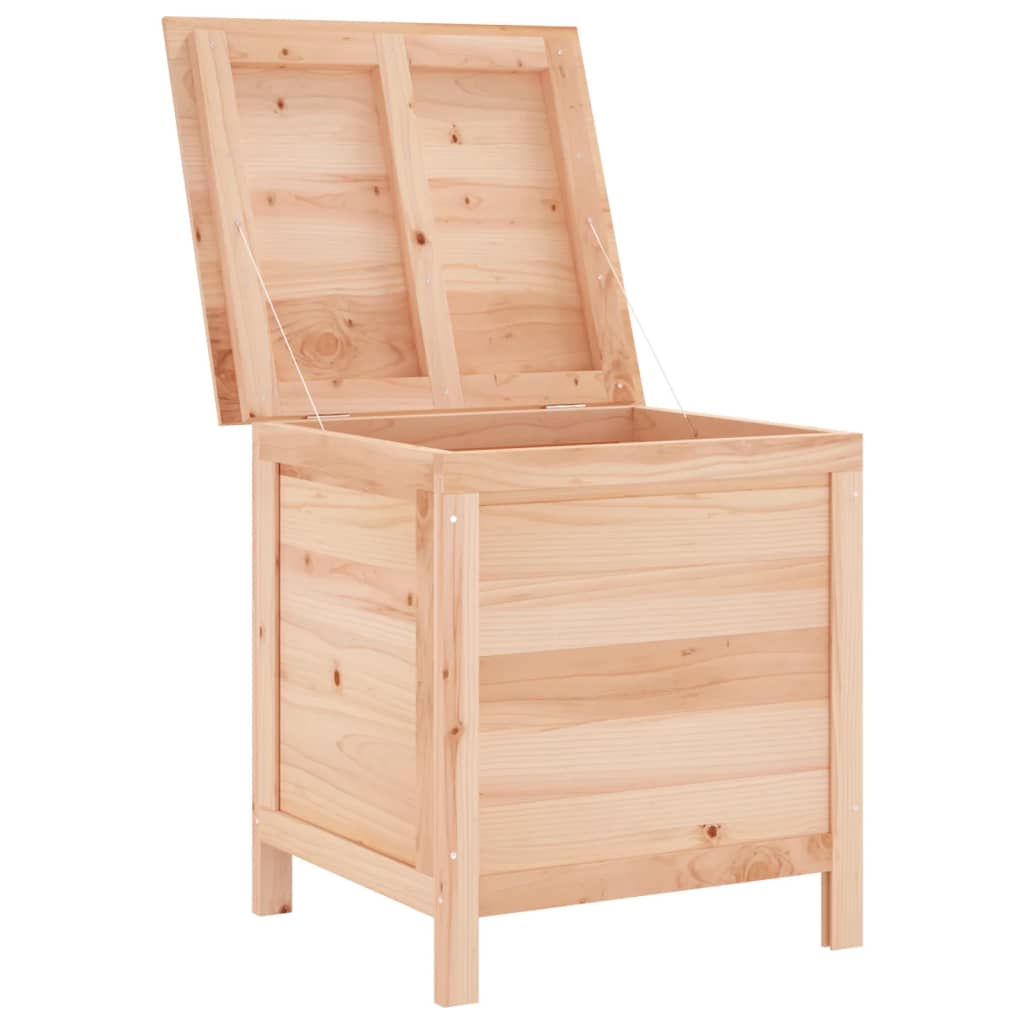 Boîte de rangement de jardin 50x49x56,5 cm bois massif de sapin