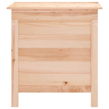 Boîte de rangement de jardin 50x49x56,5 cm bois massif de sapin