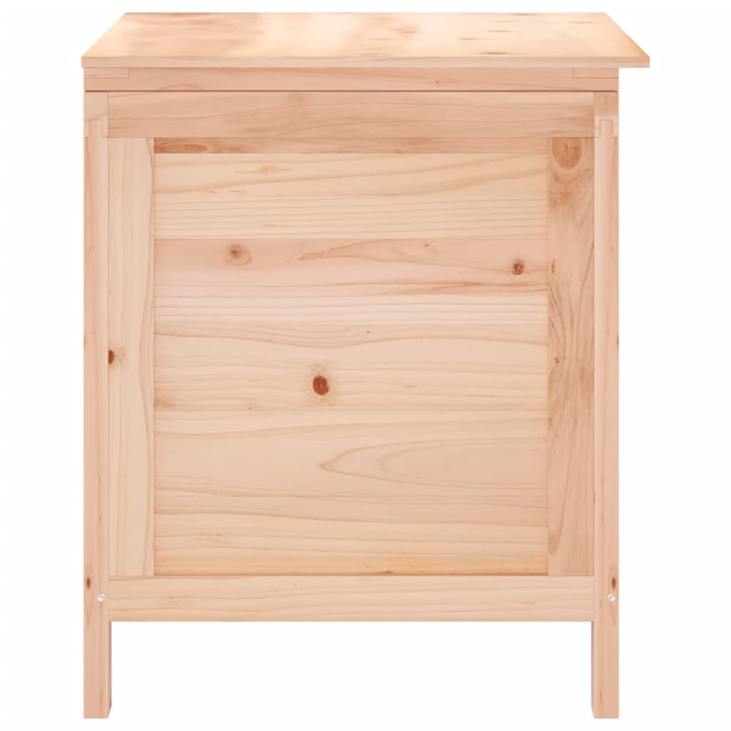 Boîte de rangement de jardin 50x49x56,5 cm bois massif de sapin