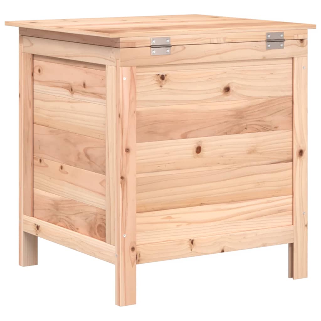 Boîte de rangement de jardin 50x49x56,5 cm bois massif de sapin