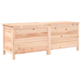 Boîte de rangement de jardin 150x50x56,5 cm bois massif sapin