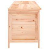 Garden storage box 198.5x50x56.5 cm solid fir wood