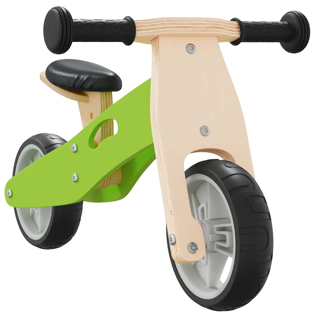 Vélo d'équilibre pour enfants 2-in-1 vert