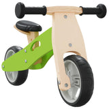 Vélo d'équilibre pour enfants 2-in-1 vert