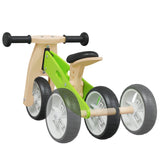 Vélo d'équilibre pour enfants 2-in-1 vert