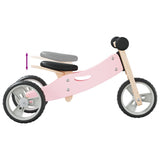 Vélo d'équilibre pour enfants 2-in-1 rose