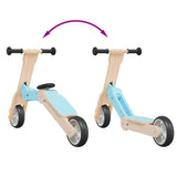 2-in-1 Kinderroller Hellblau