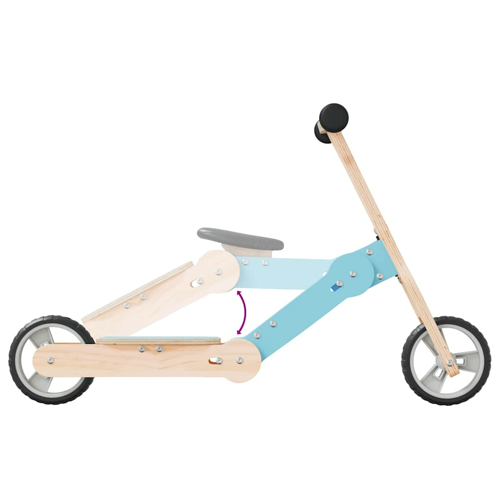 Trottinette pour enfants 2-in-1 bleu clair