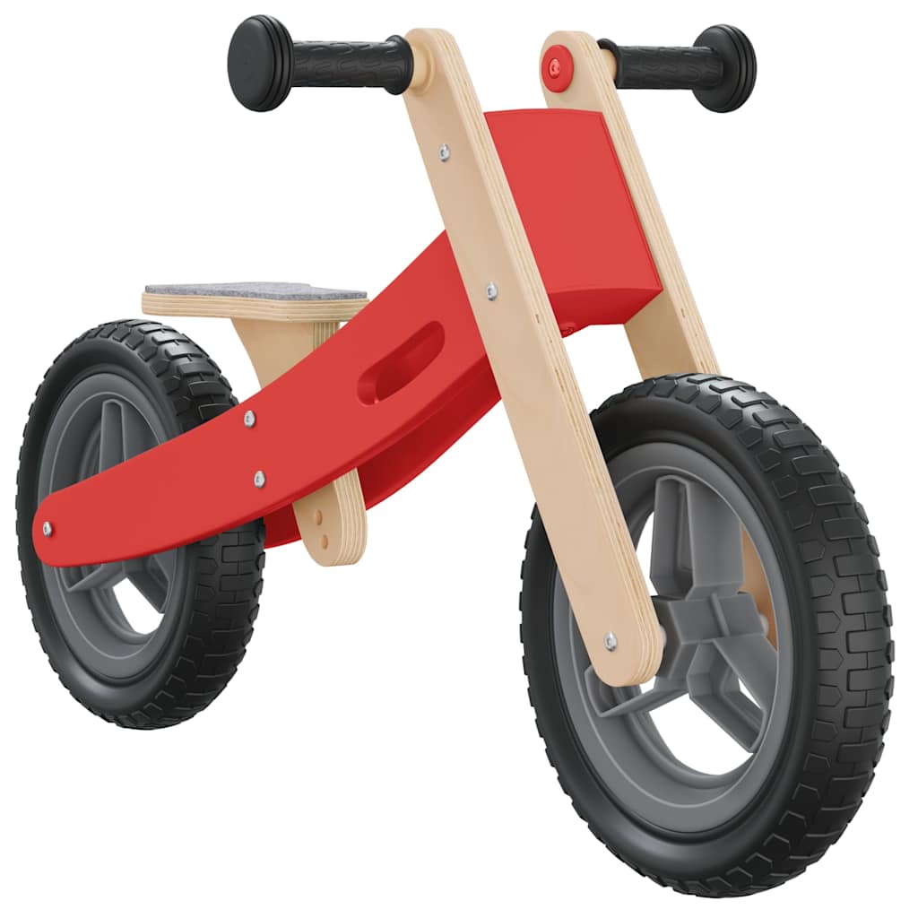 Vélo d'équilibre pour enfants rouge