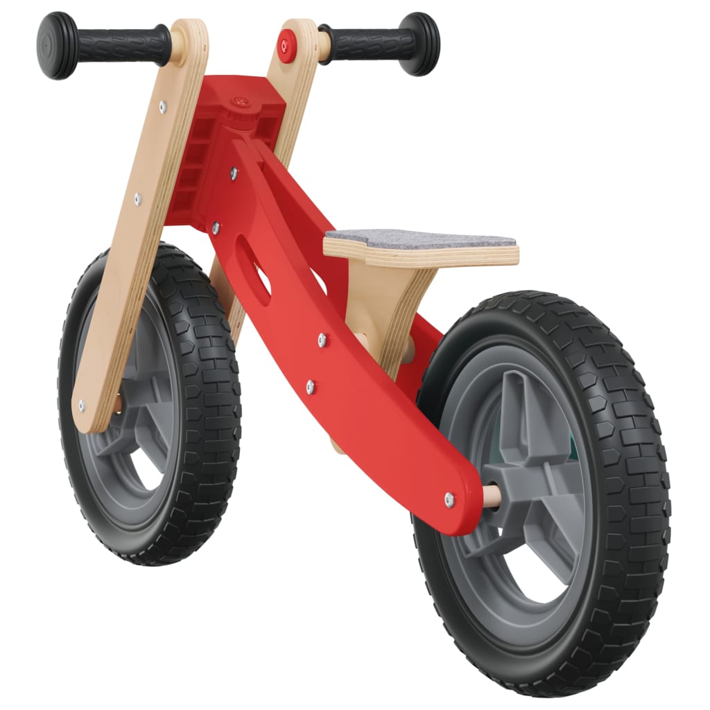 Vélo d'équilibre pour enfants rouge