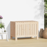 Garten-Aufbewahrungsbox 76 x 42,5 x 54 cm, massives Kiefernholz