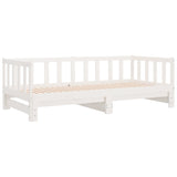 Lit de jour et lit gigogne sans matelas 80x200 cm bois massif