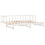 Lit de jour et lit gigogne sans matelas 80x200 cm bois massif