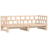 Day bed and trundle bed without mattress 80x200 cm solid wood