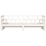 Day bed and trundle bed without mattress 80x200 cm solid wood