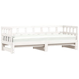 Day bed and trundle bed without mattress 90x190 cm solid wood