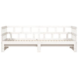 Day bed and trundle bed without mattress 90x190 cm solid wood