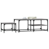 Nesting Coffee Tables 2 pcs Sonoma Gray Engineered Wood