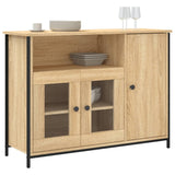 Sonoma oak sideboard 100x35x75 cm engineered wood