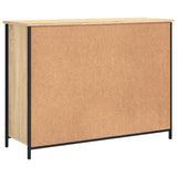 Sonoma oak sideboard 100x35x75 cm engineered wood