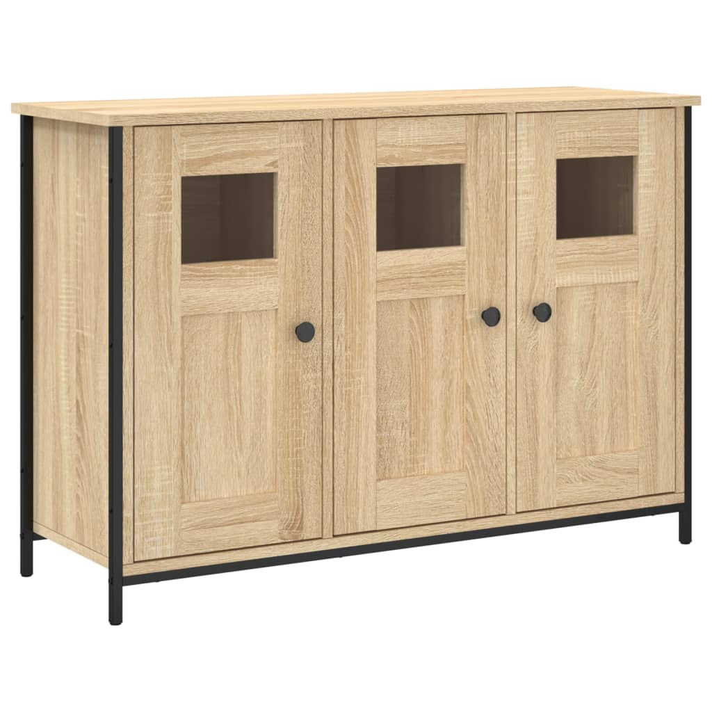 Sonoma oak sideboard 100x35x70 cm engineered wood