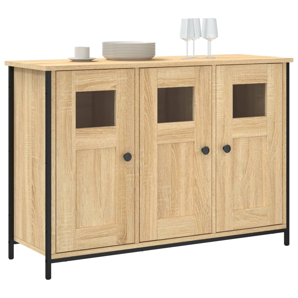 Sonoma oak sideboard 100x35x70 cm engineered wood