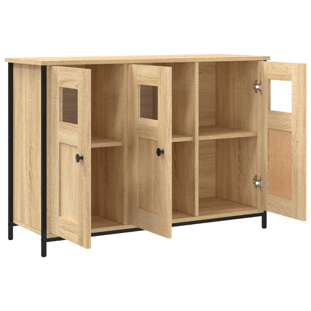 Sonoma oak sideboard 100x35x70 cm engineered wood