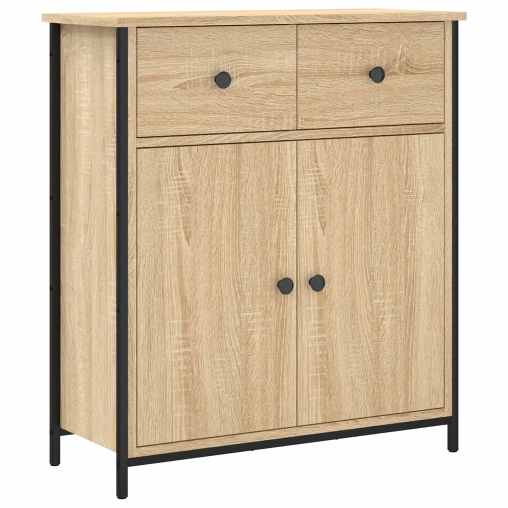 Sonoma oak sideboard 70x30x80 cm engineered wood