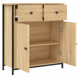 Sonoma oak sideboard 70x30x80 cm engineered wood