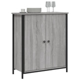 Sonoma graues Sideboard 70x30x80 cm, Holzwerkstoff