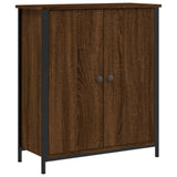 Brown oak sideboard 70x30x80 cm engineered wood