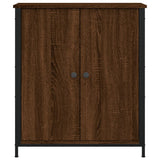 Brown oak sideboard 70x30x80 cm engineered wood