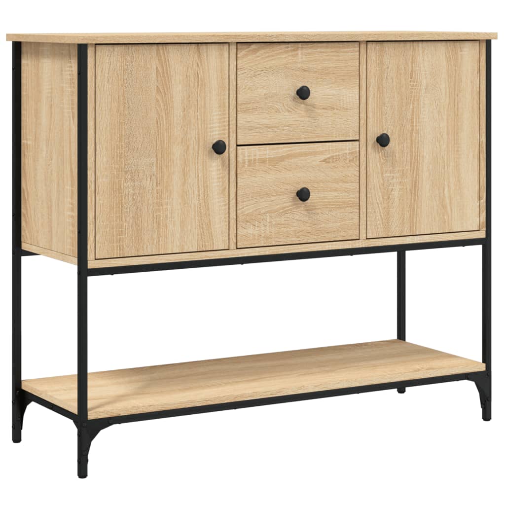 Sonoma oak sideboard 100x36x85 cm engineered wood