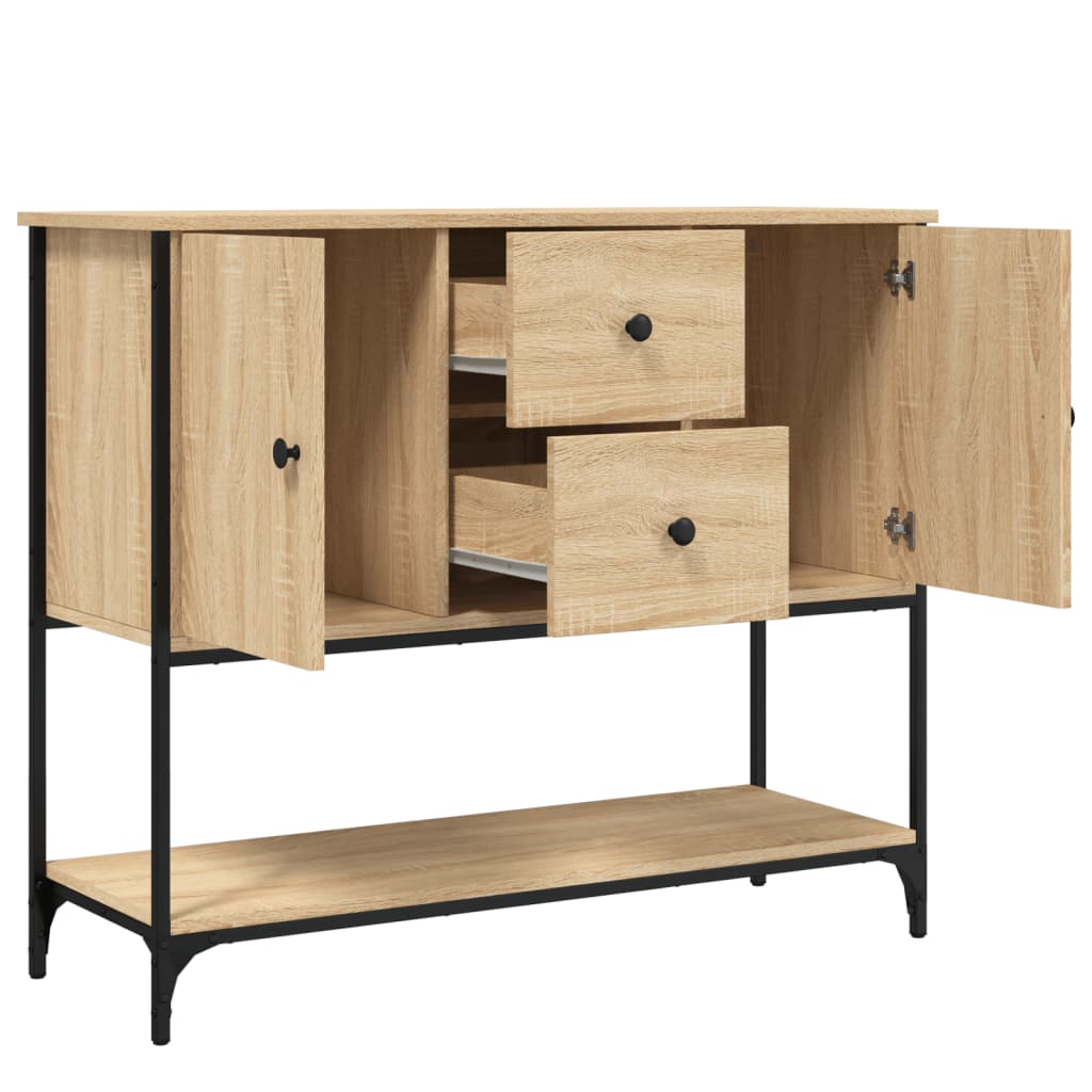 Sonoma oak sideboard 100x36x85 cm engineered wood