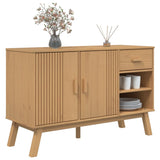 Buffet OLDEN marron 114x43x73,5 cm bois massif de pin