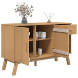 Buffet OLDEN marron 114x43x73,5 cm bois massif de pin