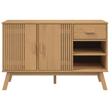 Buffet OLDEN marron 114x43x73,5 cm bois massif de pin