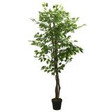 Ficus artificiel 756 feuilles 150 cm vert