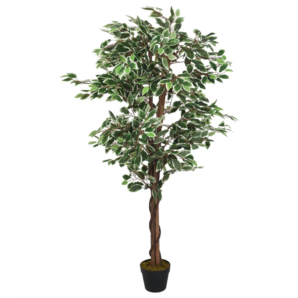 Ficus artificiel 630 feuilles 120 cm vert