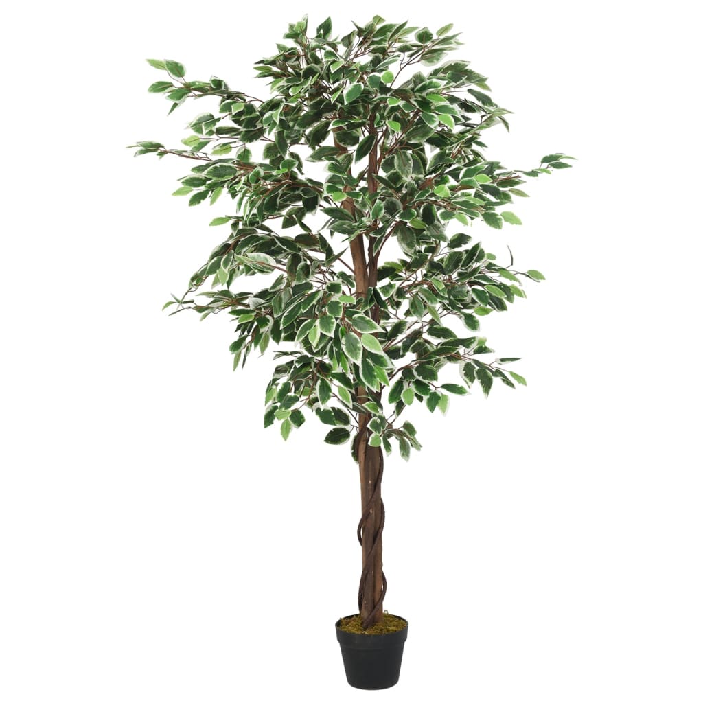 Ficus artificiel 630 feuilles 120 cm vert