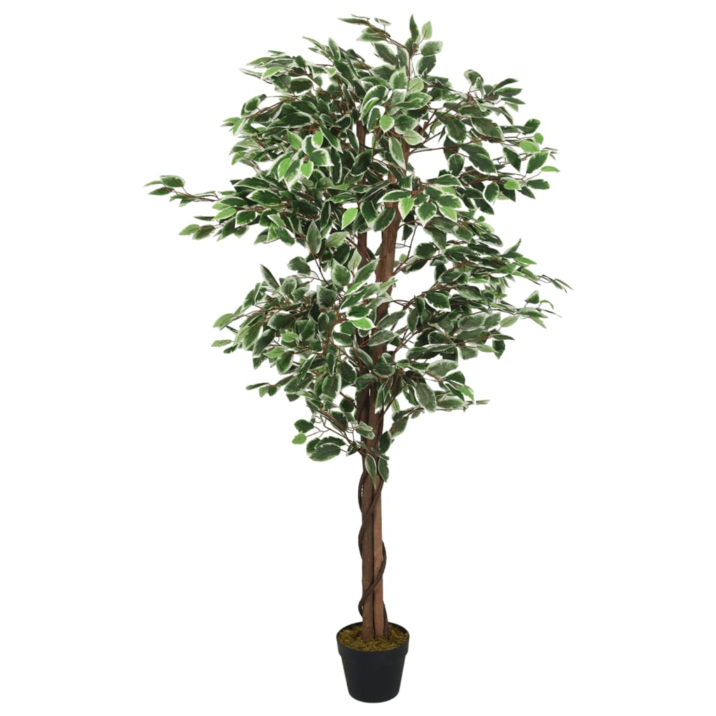 Ficus artificiel 756 feuilles 150 cm vert