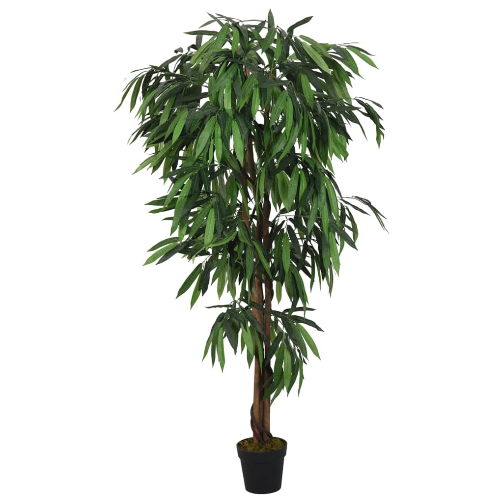 Manguier artificiel 450 feuilles 120 cm vert