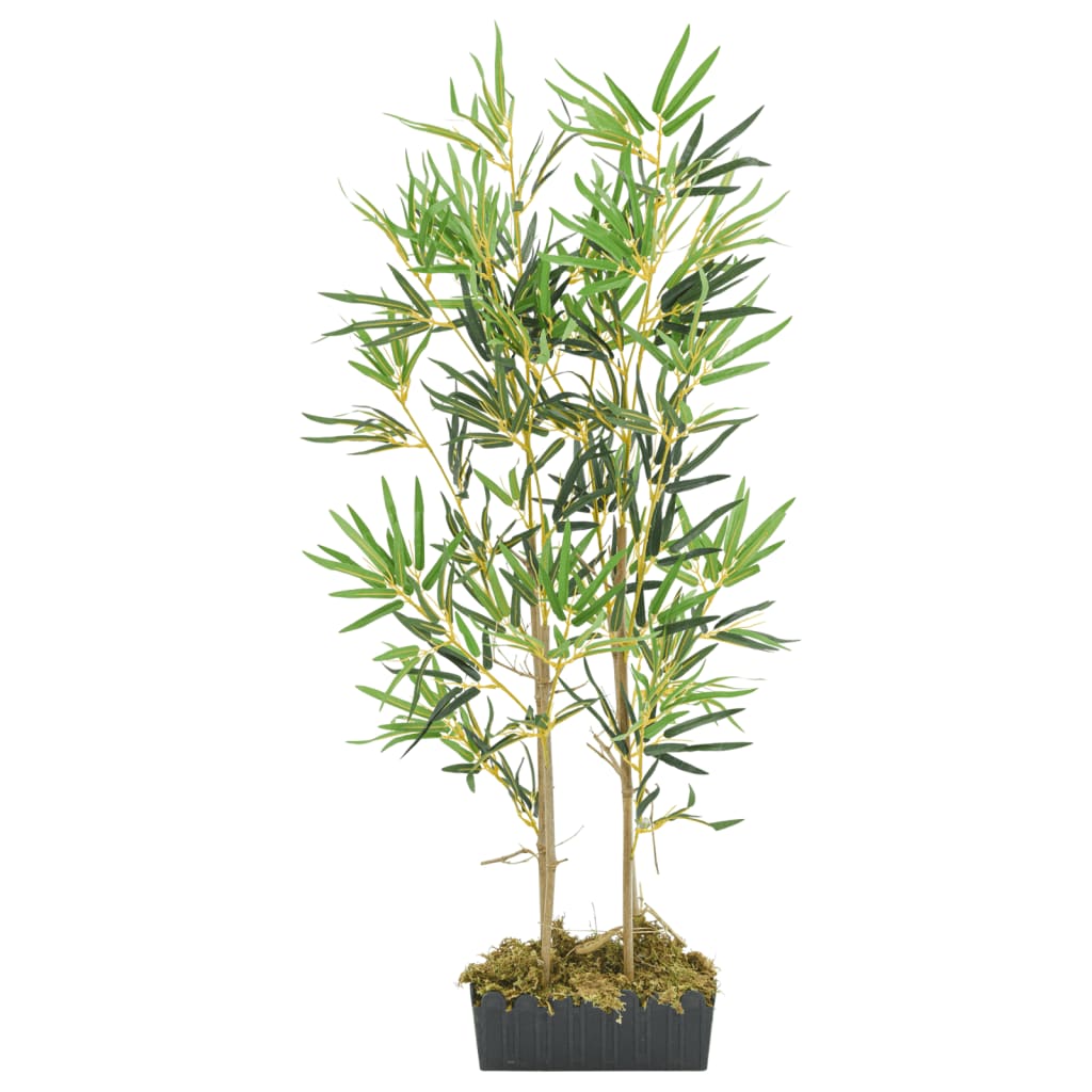 Artificial bamboo 552 leaves 120 cm green