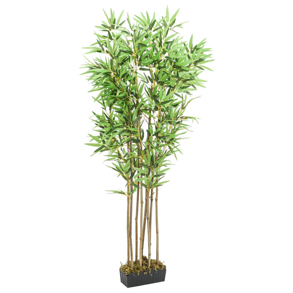 Artificial bamboo 1288 leaves 180 cm green