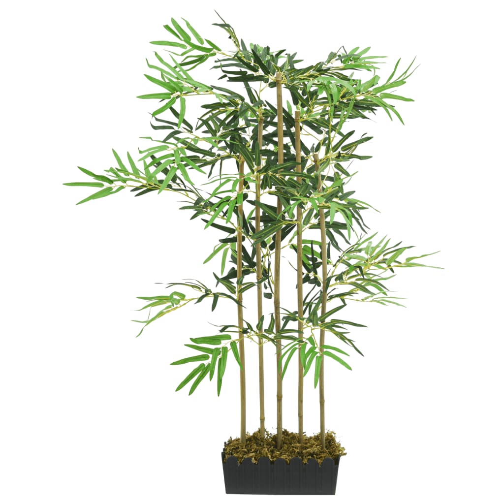 Artificial bamboo 730 leaves 120 cm green