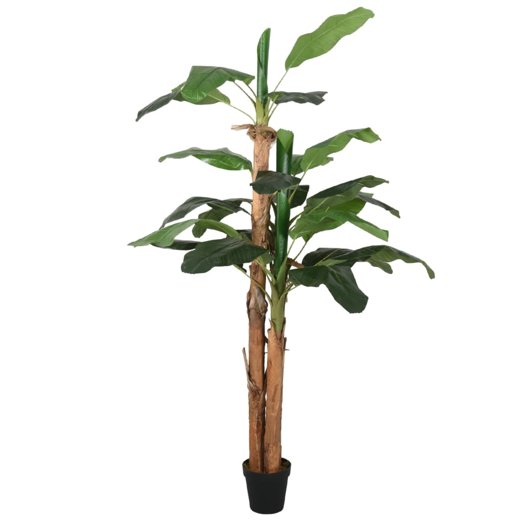 Artificial banana tree 18 leaves 150 cm green