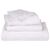 Essuie-mains 4 pcs blanc 50x100 cm 360 g/m² 100% coton