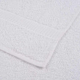 Essuie-mains 4 pcs blanc 50x100 cm 360 g/m² 100% coton