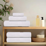 Serviettes de douche 2 pcs blanc 70x140 cm 360 g/m² 100% coton