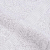 Serviettes de douche 2 pcs blanc 70x140 cm 360 g/m² 100% coton